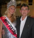 Marek w Wysocki w towarzystwie Miss Polonia