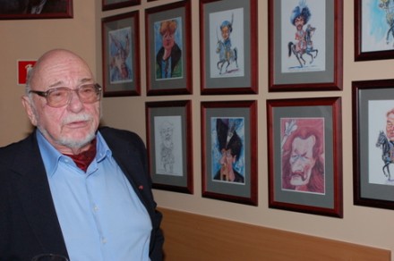 Wybitny reżyser Jerzy Hoffman gościł w klubie Galop