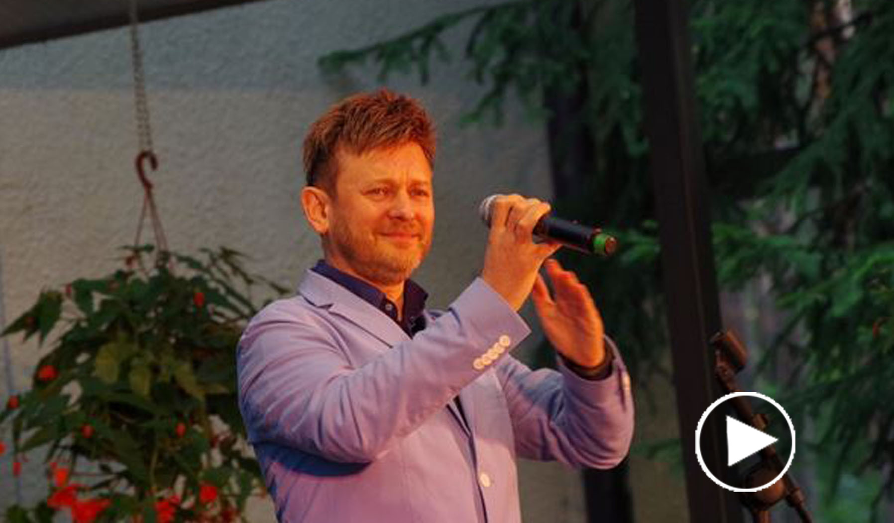 Paweł Stasiak – solista Zespołu Papa Dance w Urlach