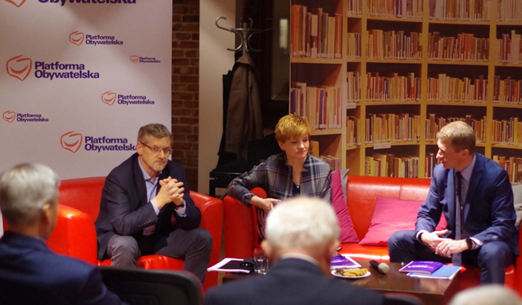 Parlamentarzyści PO z wizytą w Wołominie