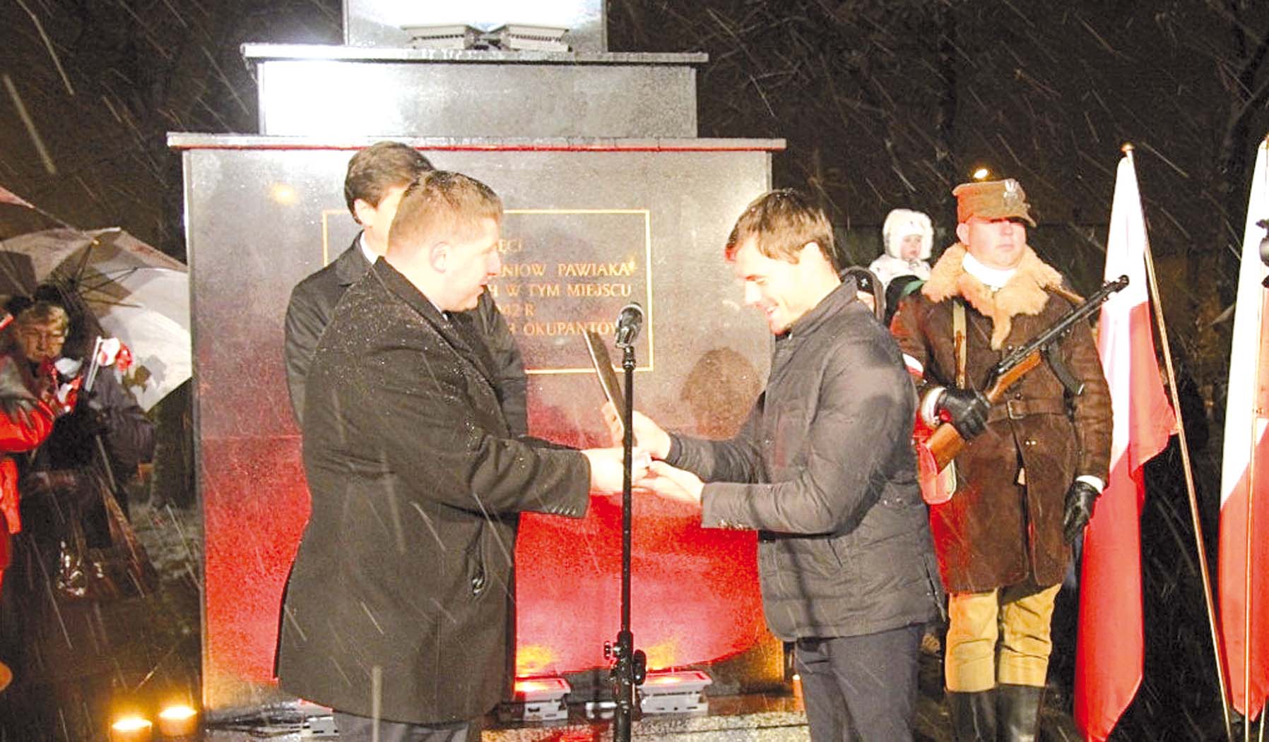 Hołd dla Władysława Cygana mareckiego przedsiębiorcy