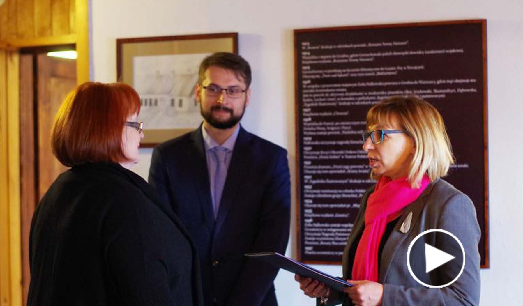 Marzena Kubacz, wieloletnia dyrektor Muzeum Zofii i Wacława Nałkowskich w Wołominie przechodzi na emeryturę