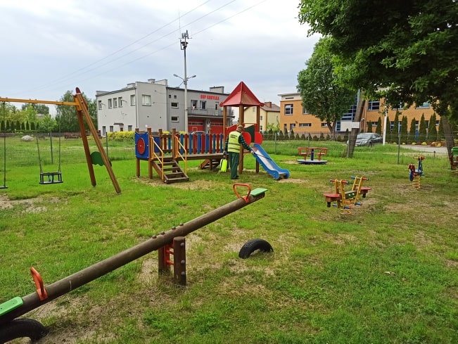 Otwarcie placów zabaw w Kobyłce