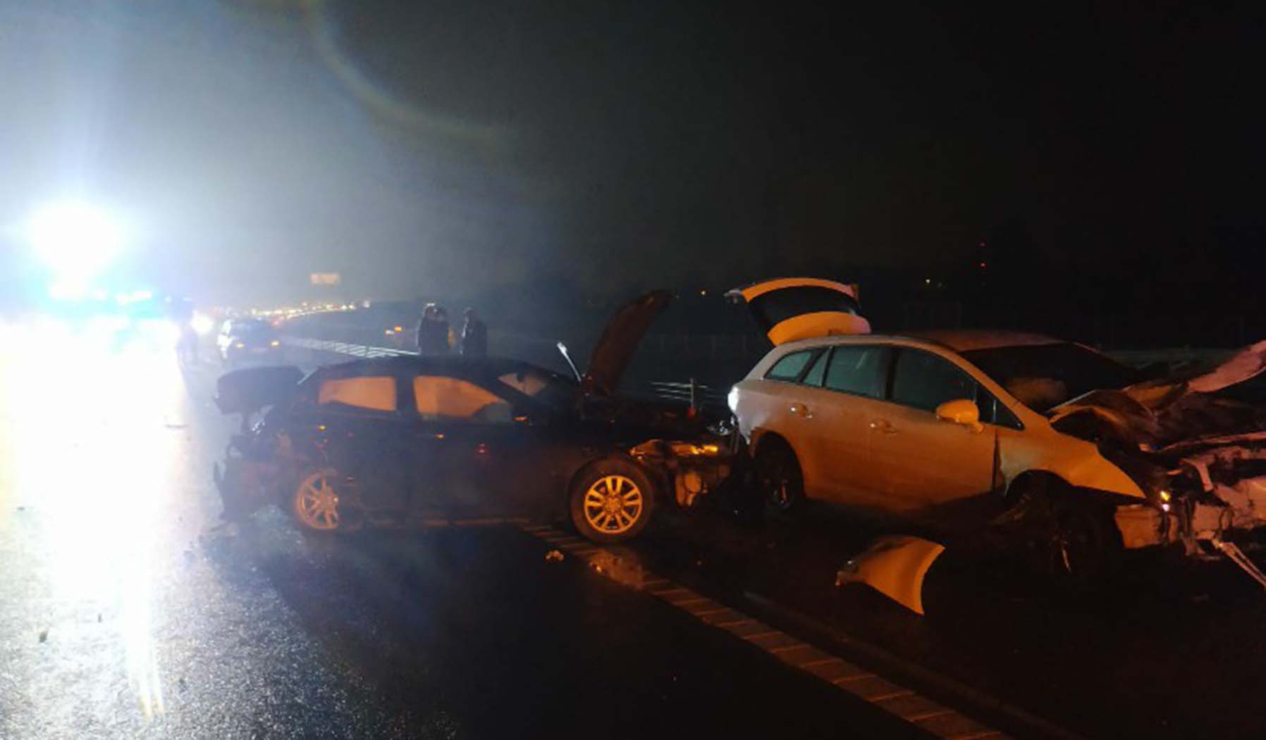 Kolejny wypadek na S8