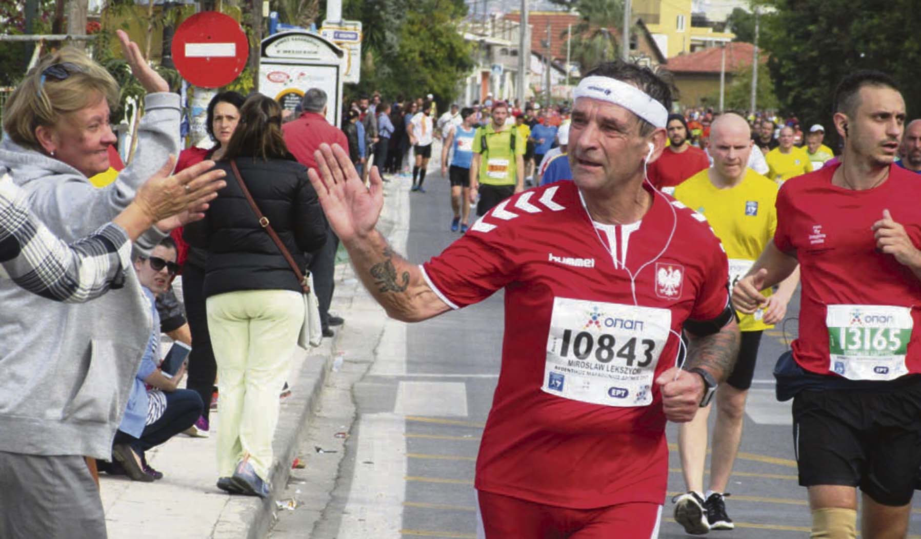 Maratończyk z Miasta Ząbki