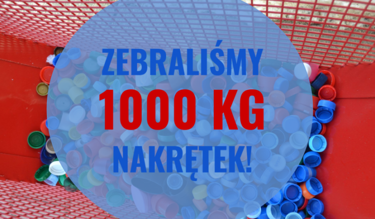 Tona nakrętek dla Kubusia