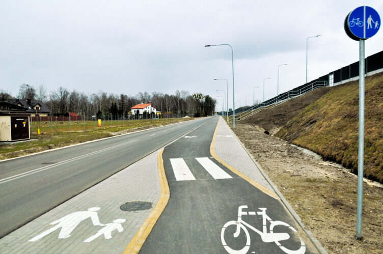 Nowa infrastruktura drogowa w ulicy Pustelnickiej w Zielonce