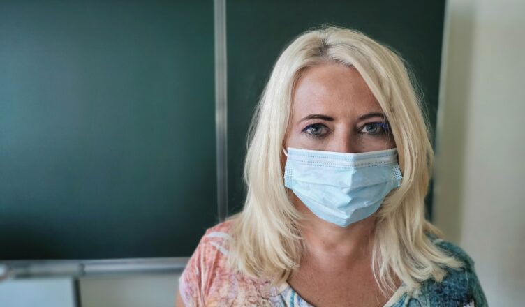 Nauczycielka w pandemii