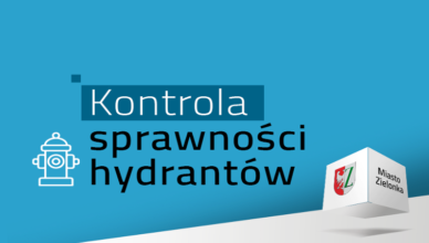 Kontrola sprawności hydrantów w Zielonce