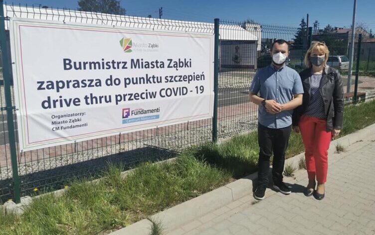 200 dodatkowych dawek szczepionki Johnson and Johnson w punkcie szczepień drive – thru w Ząbkach