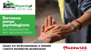 bezpłatnej pomocy psychologicznej dla mieszkańców województwa mazowieckiego