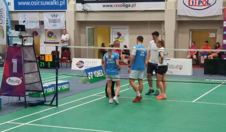 Reprezentacja Zielonki na Mistrzostwach Polski w Badmintona