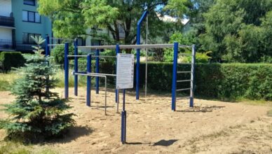 Siłownia plenerowa typu street workout