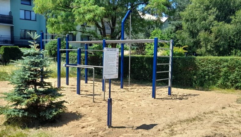 Siłownia plenerowa typu street workout