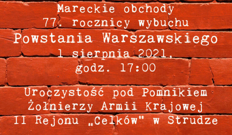 77. rocznica wybuchu Powstania Warszawskiego w Markach