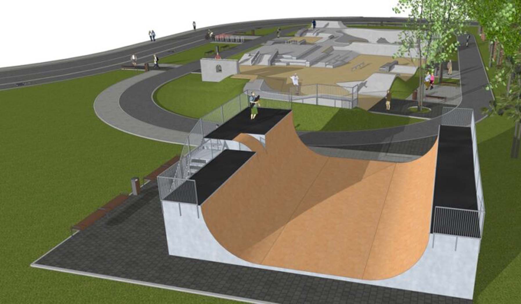 Skatepark w Zielonce
