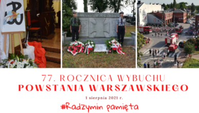 77. rocznica wybuchu Powstania Warszawskiego