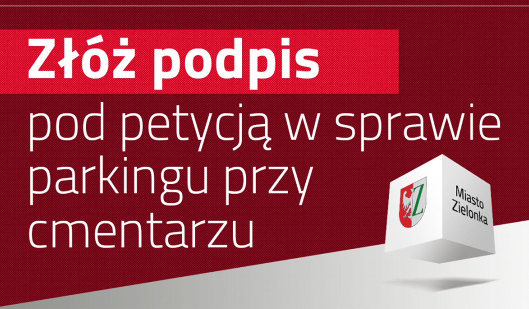 Petycja w sprawie parkingu przy cmentarzu w Zielonce