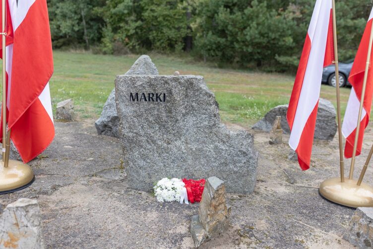 Kamień z napisem Marki w Treblince