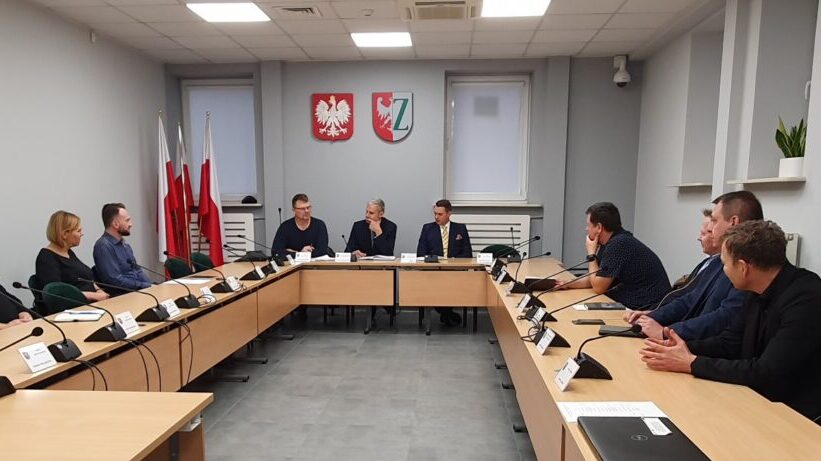 Posiedzenie Zespołu Zarządzania Kryzysowego w Zielonce