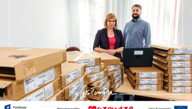 laptopów dla gminnych szkół