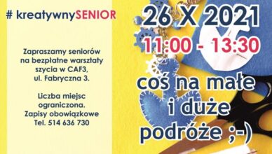 Warsztaty szycia w CAF3