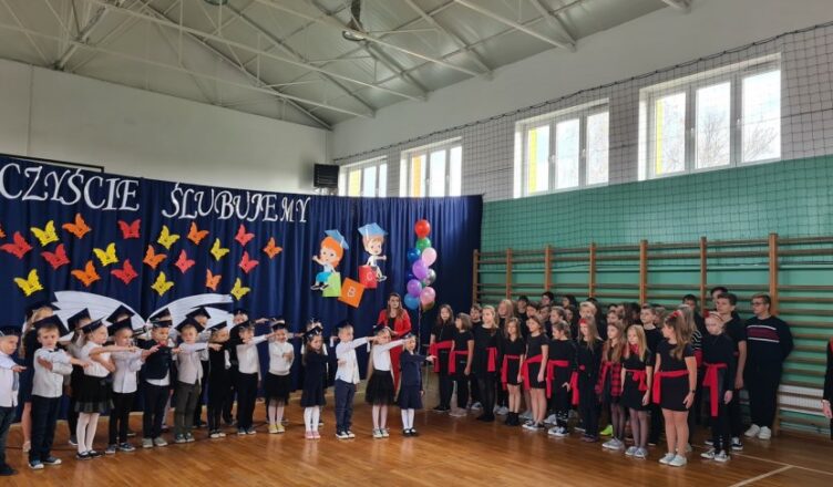 Mianowanie na ucznia Zespołu Szkół w Miąsem