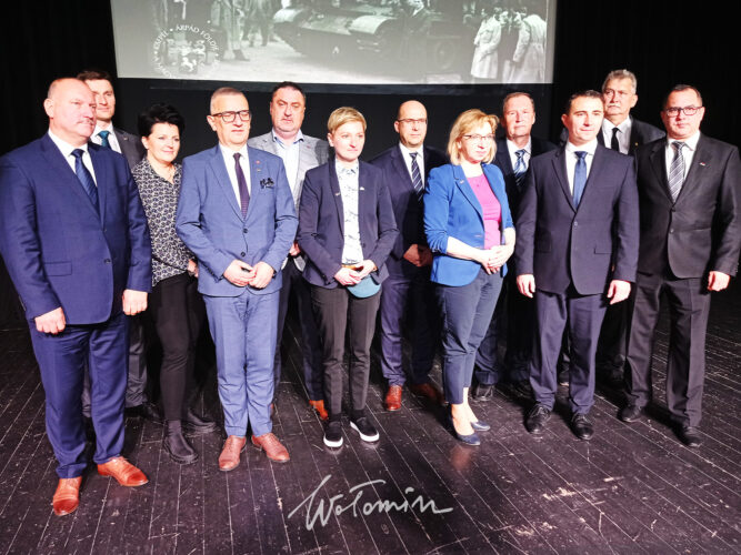 Burmistrz Wołomina z wizytą u braci Węgrów