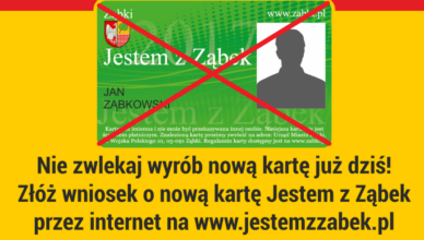 300 zł za przejazd ZKM ze starą kartą Jestem z Ząbek
