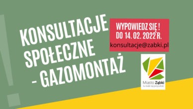 Konusltacje społeczne - Gazomontaż