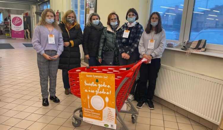 zbiórka żywności w Kobyłce