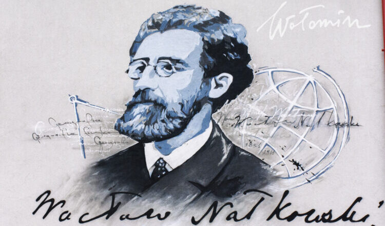 Mural Wacława Nałkowskiego w Wołominie