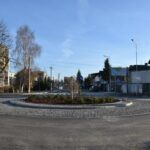 Rondo przy al. Armii Krajowej i ul. Sasina w Wołominie częściowo otwarte