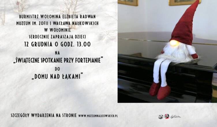 Świąteczne spotkanie przy fortepianie w Wołominie