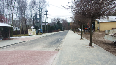 Budowa ulicy Armii Krajowej w Zielonce zakończona