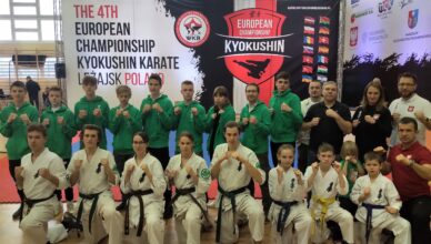 7 medali karateków z Zielonki na Mistrzostwach Europy