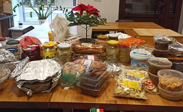 poświąteczna zbiórka żywności w Markach