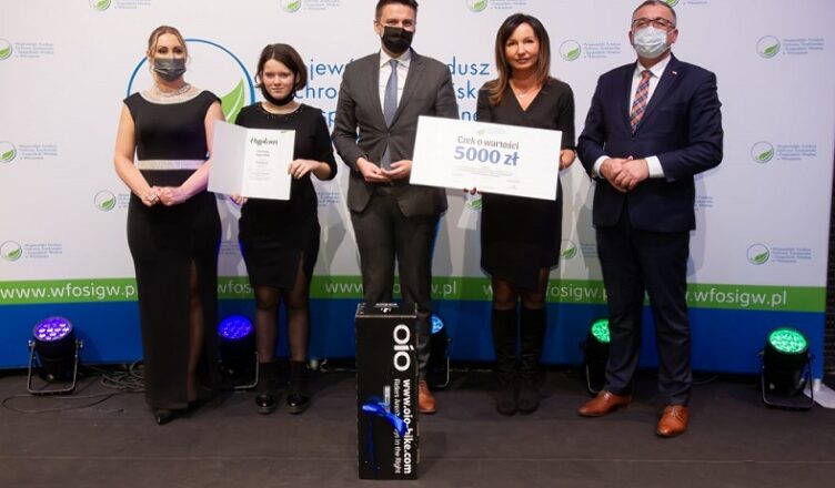 Zuzanna Zaporska z Ząbek laureatką konkursu "EkoSzkoła"