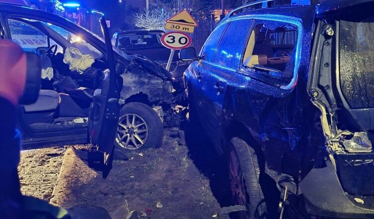 Kierowca "z promilami" spowodował wypadek