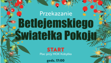 Przekazanie Betlejemskiego Światełka Pokoju w Kobyłce