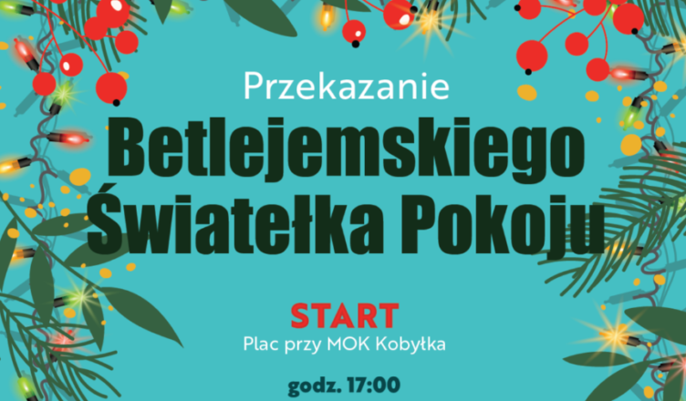Przekazanie Betlejemskiego Światełka Pokoju w Kobyłce