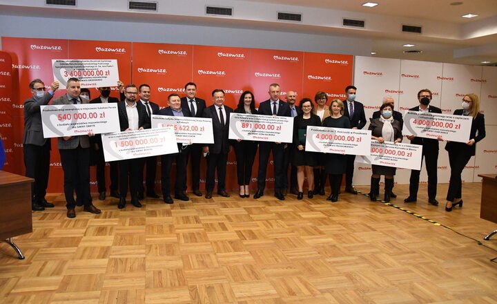 Blisko 23 mln zł z budżetu Mazowsza dla samorządów okołowarszawskich