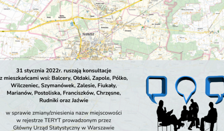 Konsultacje w gminie Tłuszcz