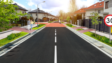 Budowa ulicy Januszewicza w Zielonce