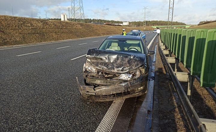 Wypadek na trasie S8