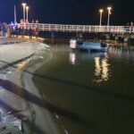 Samochód w rzecze, w środku ciało mężczyzny