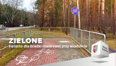 dla ścieżki przy wiadukcie w Zielonce