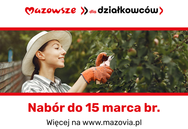 Mazowsze dla działkowców