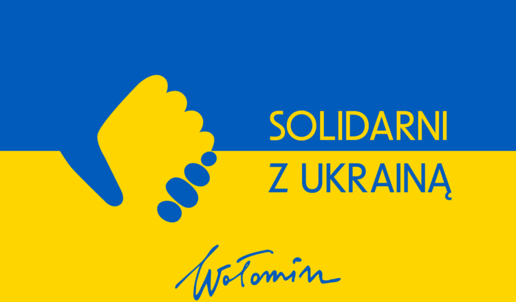 Wołomin solidarny z Ukrainą