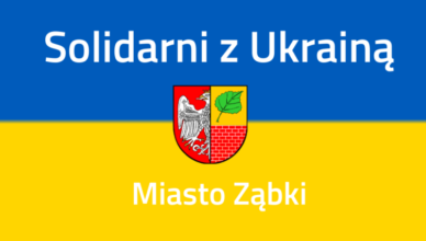Ząbki - solidarni z Ukrainą